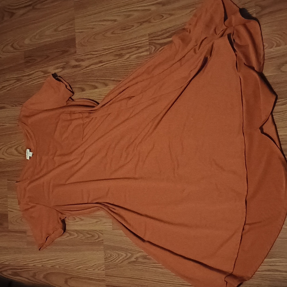 Burnt orange Carly dress